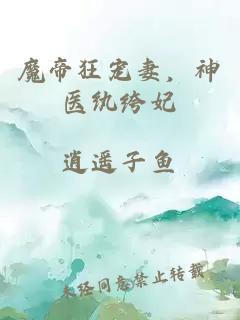 魔帝狂宠妻，神医纨绔妃