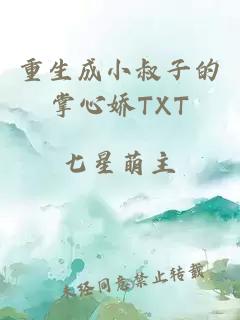 重生成小叔子的掌心娇TXT