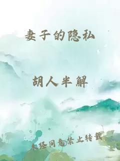 妻子的隐私