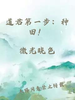 道君第一步：种田！