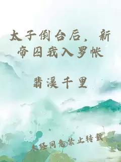 太子倒台后，新帝囚我入罗帐