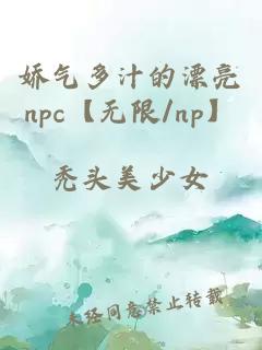 娇气多汁的漂亮npc【无限/np】