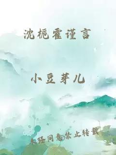 沈栀霍谨言